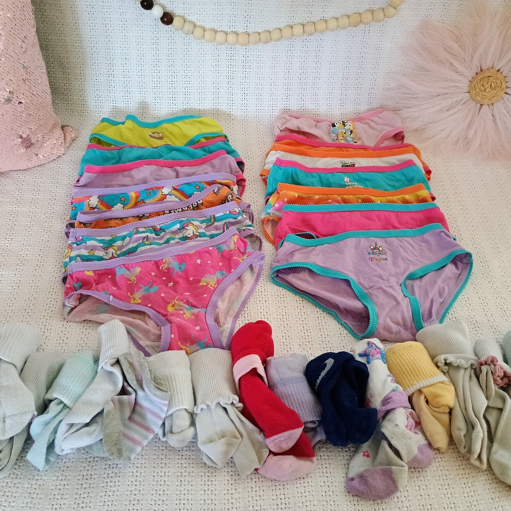 Colorful Kids Underwear Set